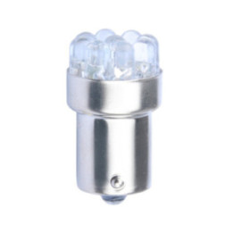 LED-Lampe L033 - BA15s 9LED 5 mm weiß