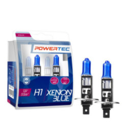 Powertec Xenon blau H1 12 V DUO