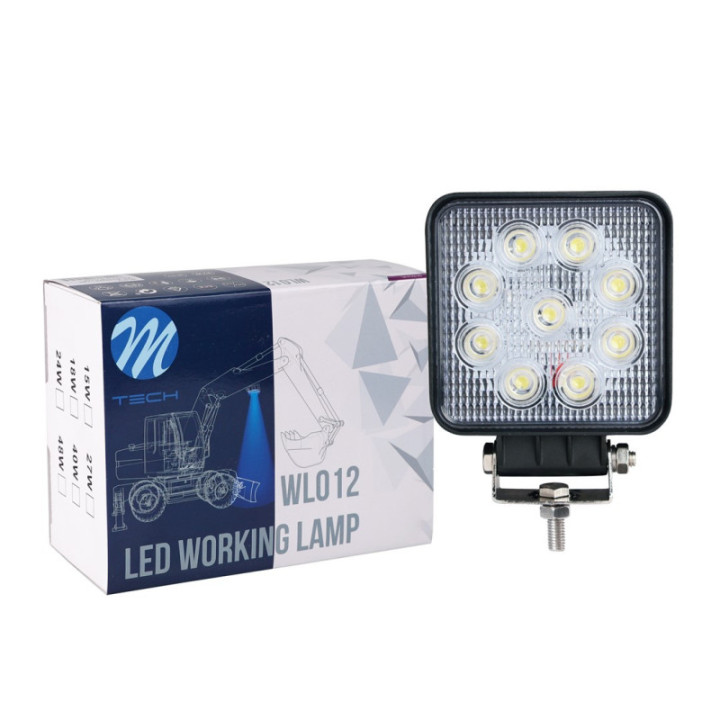 Lampa Robocza - Square 27 W flood