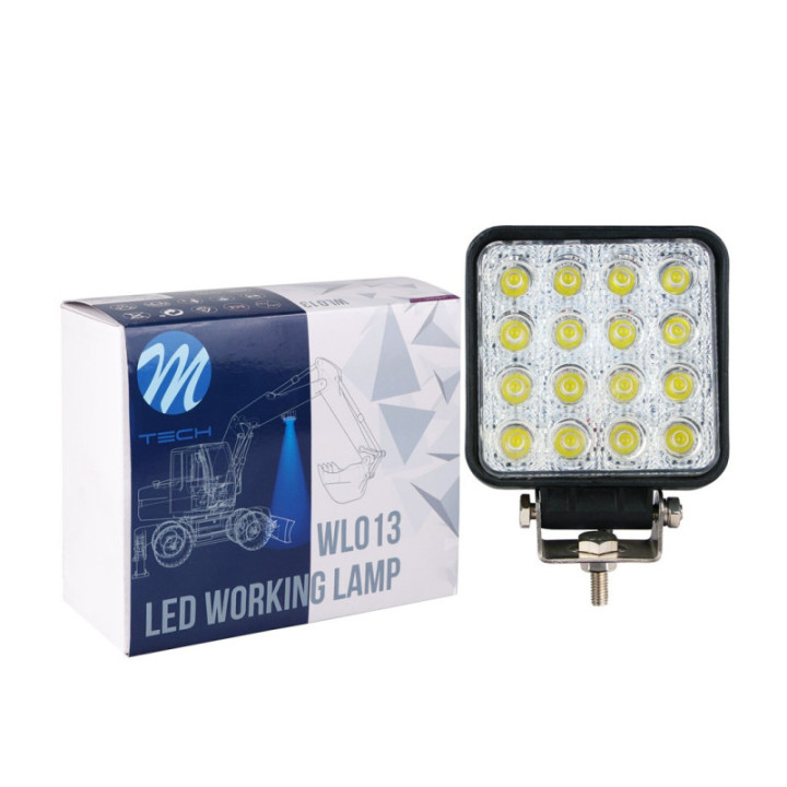 Lampa Robocza - Square 48 W flood
