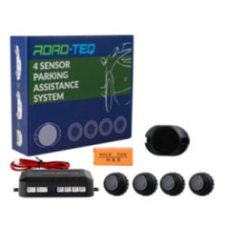 Einparksensor - CP27 buzzer, czujki z kołnierzem 4x schwarz