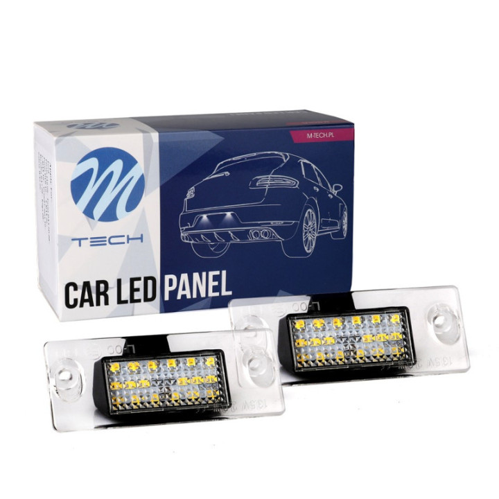 18SMD AUDI A4-2 LED Kennzeichenleuchte