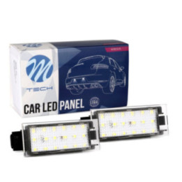 18SMD RENAULT Clio III LED License Plate Light