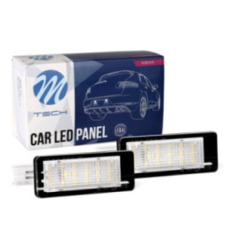 18SMD RENAULT Megane II LED License Plate Light