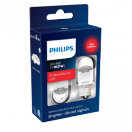 Philips X-tremeUltinon gen2 W21 LED red 11065 XUR 12 V 2,1 W X2