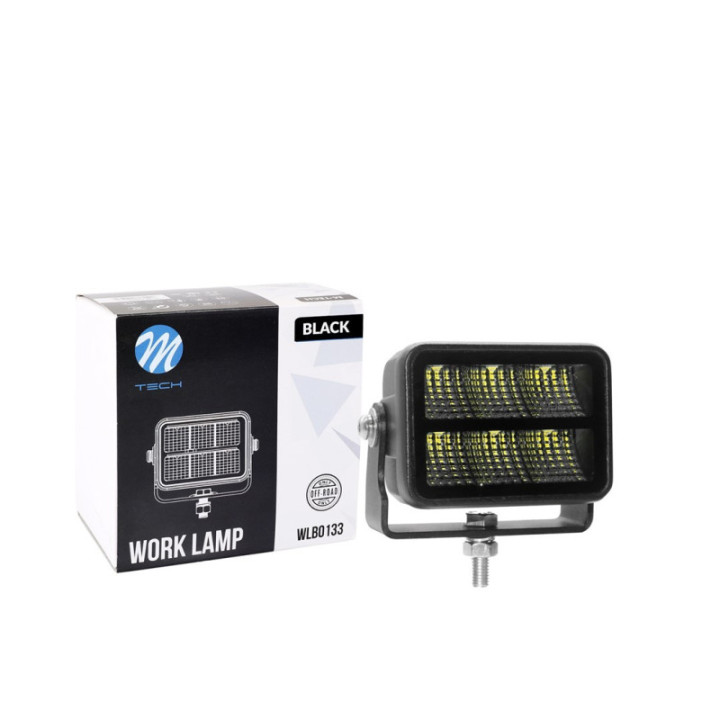 Work Lamp M-TECH schwarz SERIES – 6 x 5 W LED 30 W 10-32 V, flood