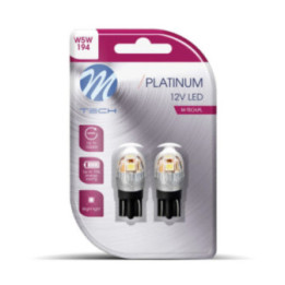 Blister M-TECH Platinum LB835W-02B -T10 W5W, 12-24 V 5x2835SMD 1 W, weiß
