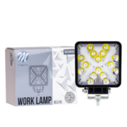 Lampa Robocza M-TECH ECONO WLE45 - 4" 46xSMD3030 - Square 46 W 12-30 V Combo