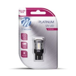 Blister M-TECH Platinum LB865W-01B - T20 7443 W21/5 W, 15x3030SMD LED, 12-24 V CANBUS, White