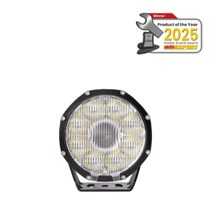 Laserowe lampy samochodowe M-TECH WLLDL105, 8xHP LED + 1x15W weiß Laser LED, 12-24 V