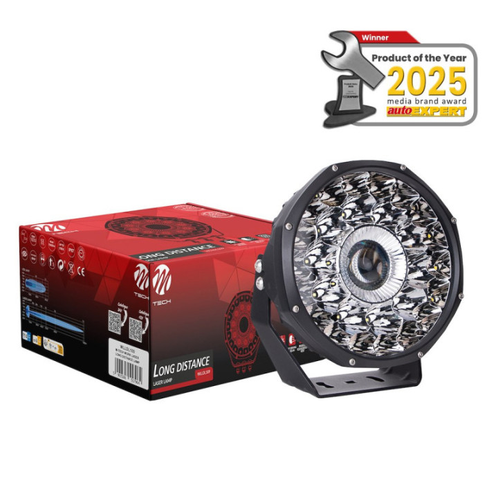 Laserowe lampy samochodowe M-TECH WLLDL109, 28xHP LED + 1x30W weiß Laser LED, 12-24 V