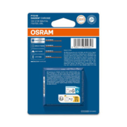OSRAM DIADEM CHROME 7507DC-2BL PY21W BAU15s 12 V 21 W