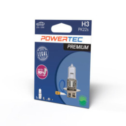 Glühlampe halogenowa POWERTEC PREMIUM H3 12 V 55 W PK22s