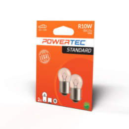 Glühlampe POWERTEC R10W G18 12 V 10 W BA15s