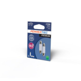 Glühlampe POWERTEC PREMIUM C5W 12 V 5 W 36 mm T11x36 SV8.5
